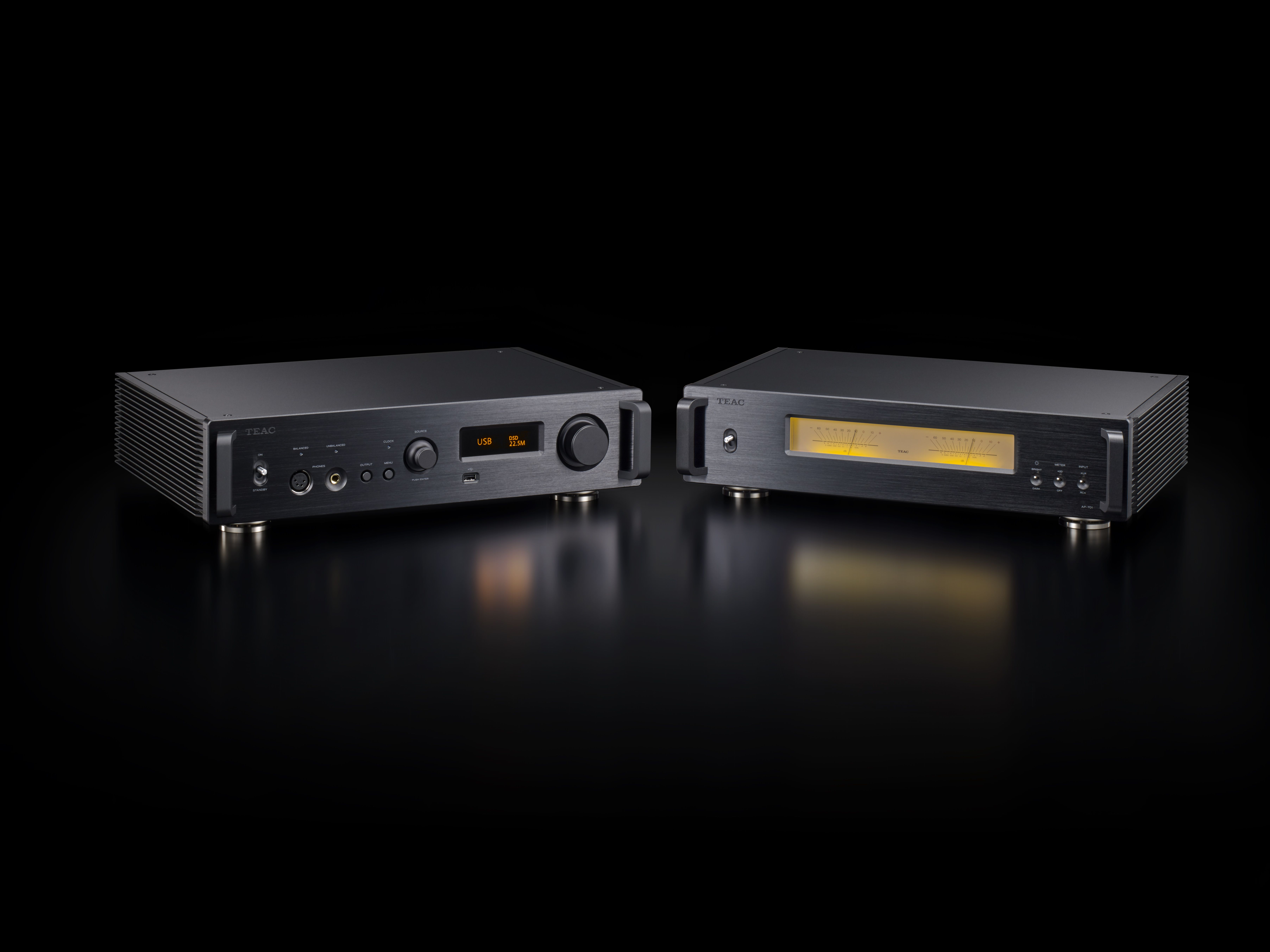 DSD ЦАП/пред.усилитель/сетевой плеер TEAC UD-701 black