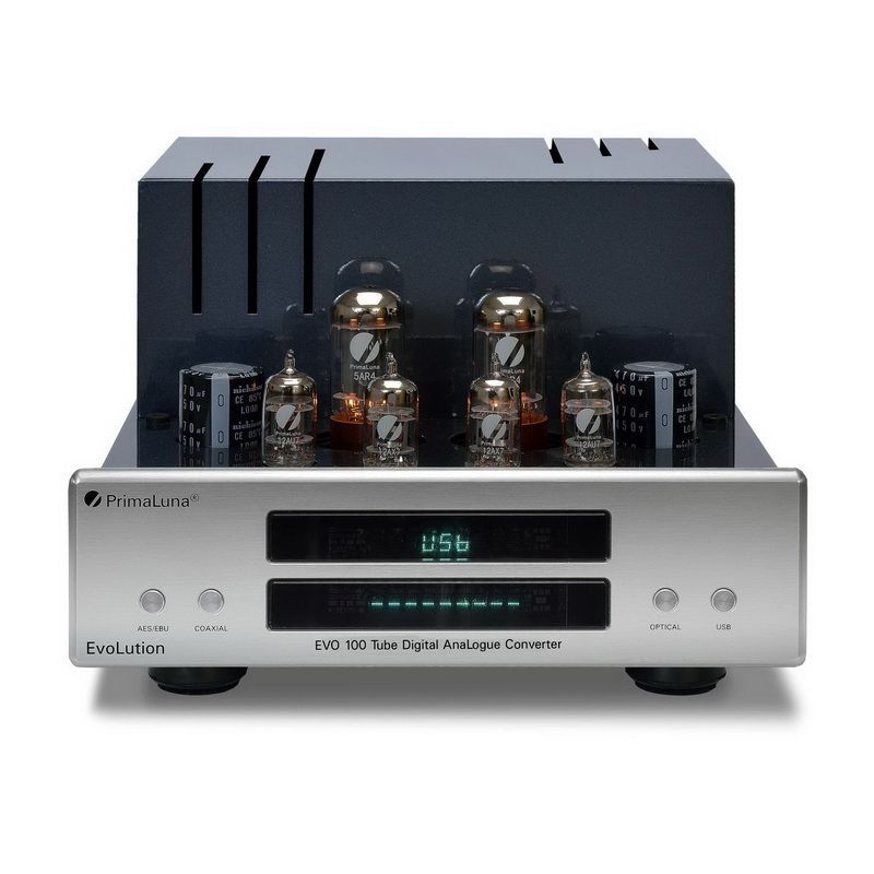 Ламповый ЦАП Primaluna EVO 100 Tube DAC silver