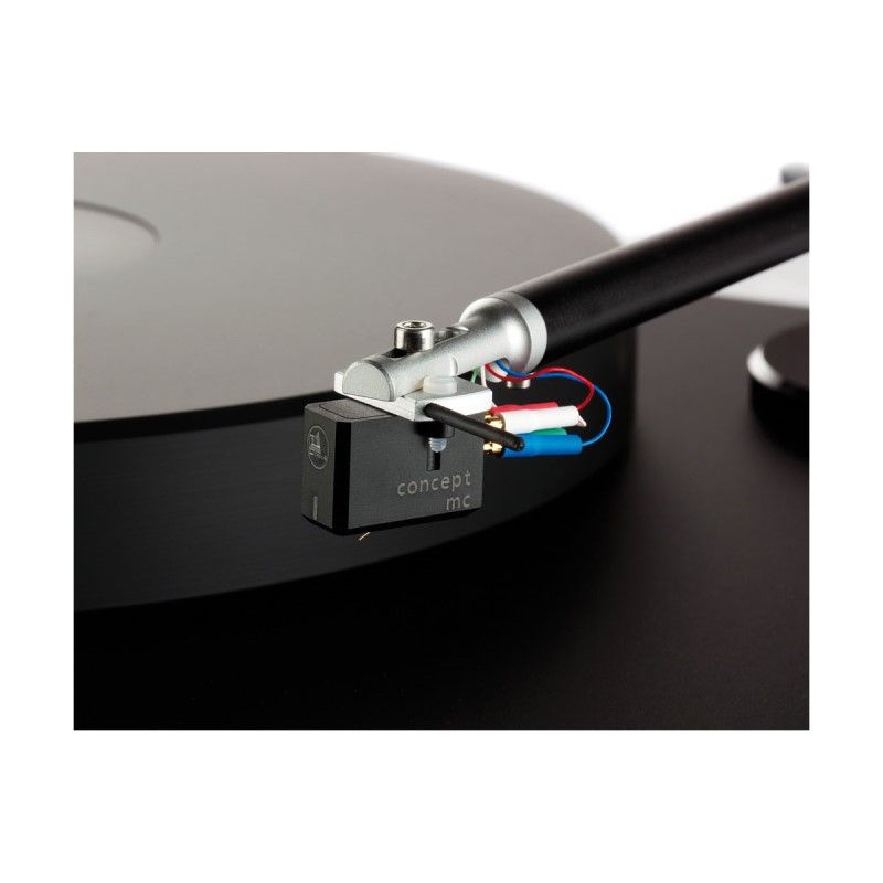 Проигрыватель винила Clearaudio Concept MC/S Wood, Black/darkWood