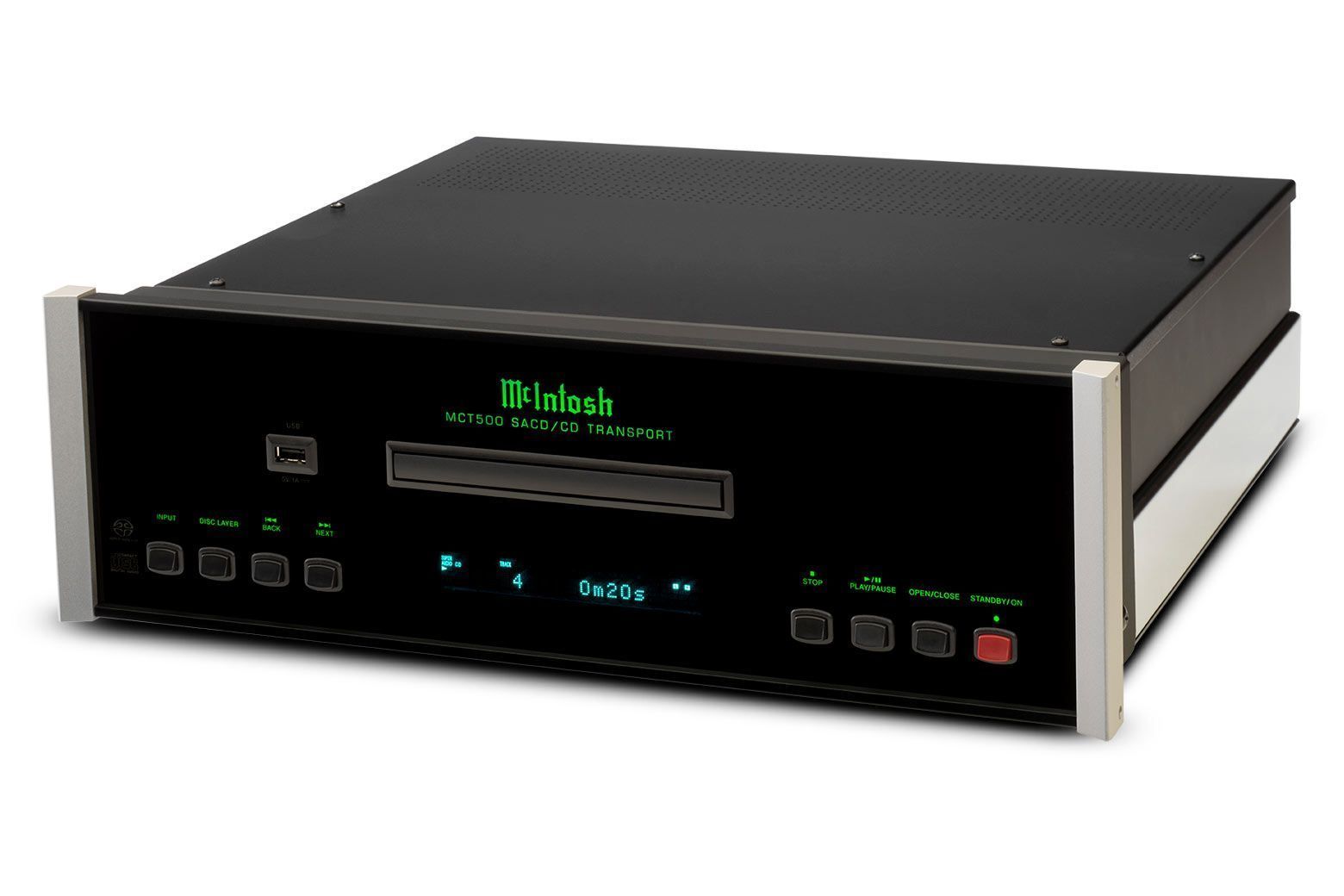 Проигрыватель CD/SACD-транспорт McIntosh MCT500