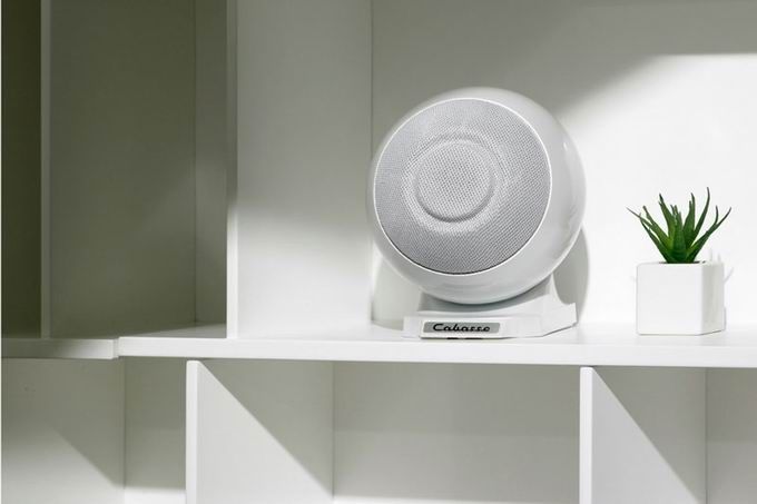 Полочная акустика CABASSE IO2 ON BASE GLOSSY WHITE