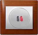 Розетка для акустических систем Legrand Galea Life Cherry Wood
