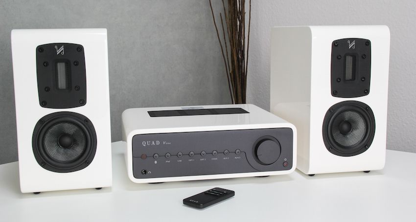 Cтереоусилитель Quad Vena hi-gloss white