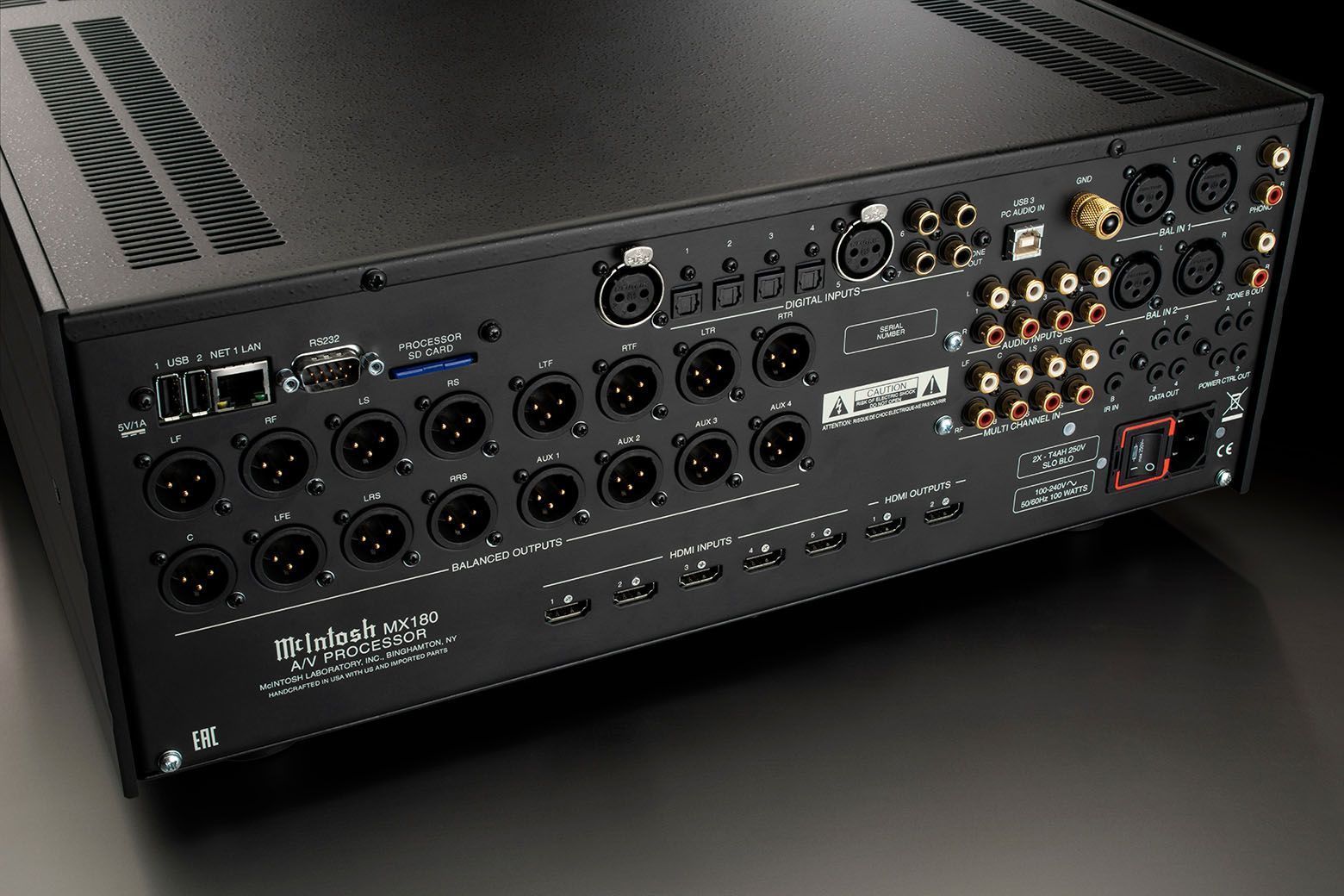 AV-процессор McIntosh MX180