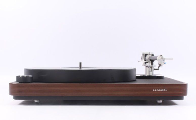 Проигрыватель винила Clearaudio Concept MC/S Wood, Black/darkWood
