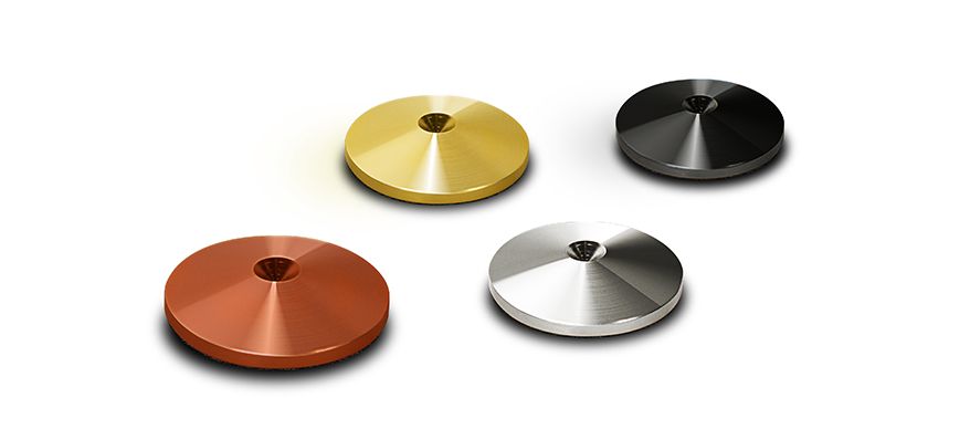 Алюминиевые подставки NorStone Counter Spike bronze