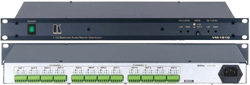 Распределитель - усилитель Kramer VM-1610