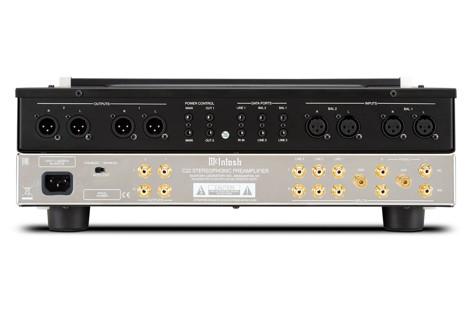 Ламповый предусилитель McIntosh C22 MkV