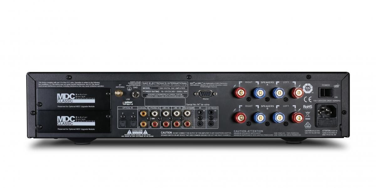 Cтереоусилитель NAD C368 black