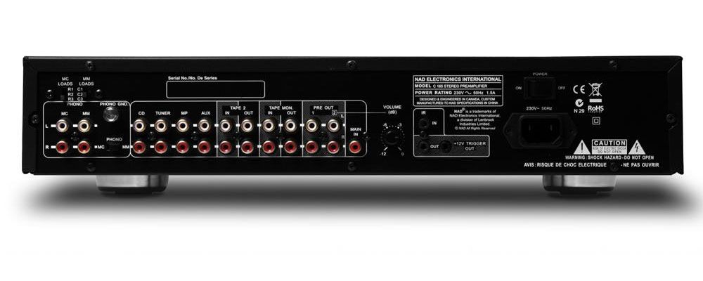Предварительный усилитель NAD C 165BEE black