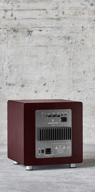 Сабвуфер Audiovector QR Sub Dark Walnut Veneer