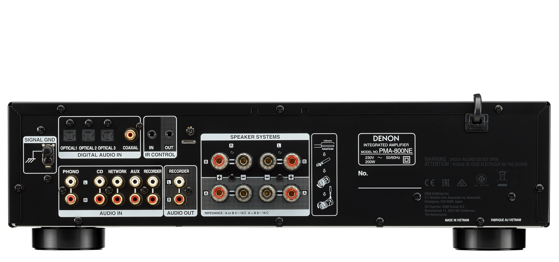 Cтереоусилитель Denon PMA-800NE black