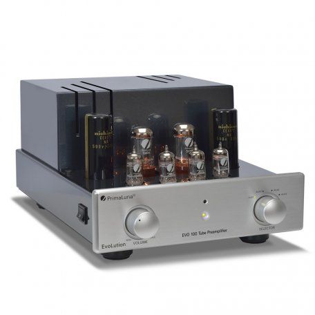 Предварительный усилитель Primaluna EVO 100 Preamplifier silver