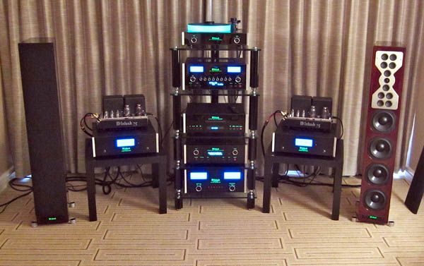 Напольная акустика McIntosh XR100 Red walnut