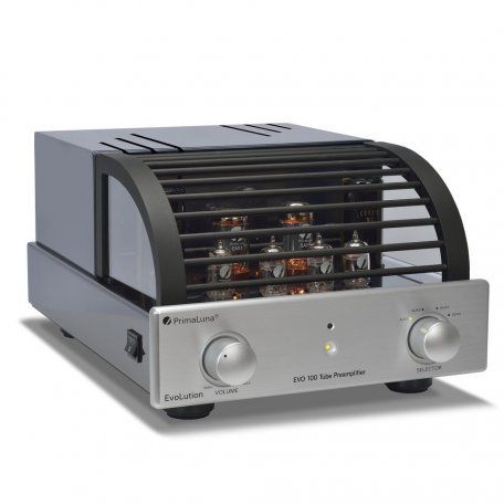 Предварительный усилитель Primaluna EVO 100 Preamplifier silver
