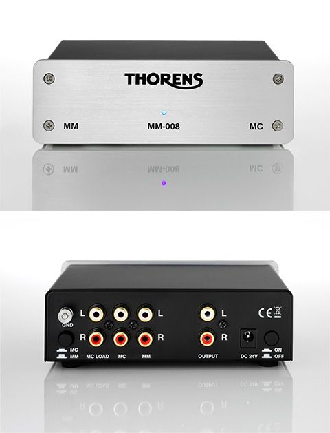 Фонокорректор Thorens MM-008 silver