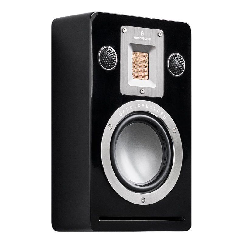 Настенная акустика Audiovector QR Wall Black Piano (пара)