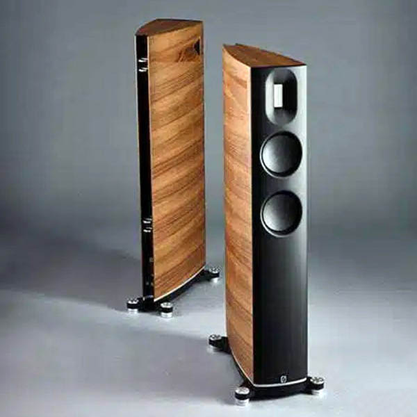 Напольная акустика Borresen 02 Silver Supreme Edition Walnut