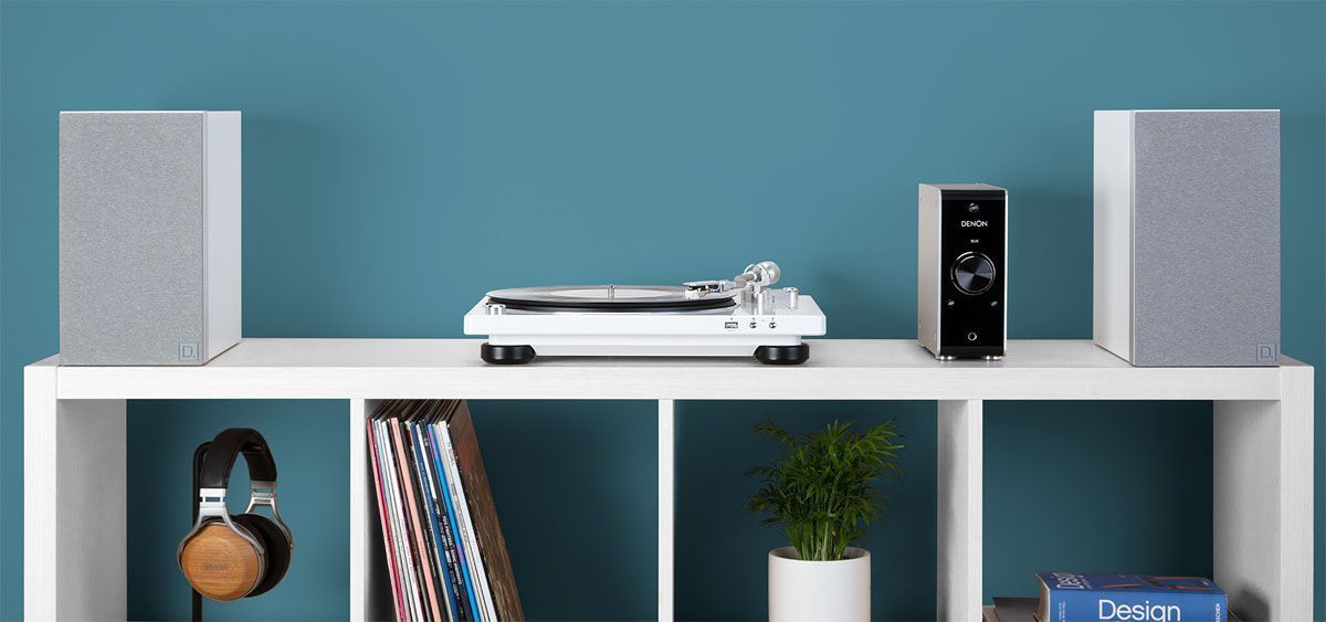 Проигрыватель винила Denon DP-450USB White