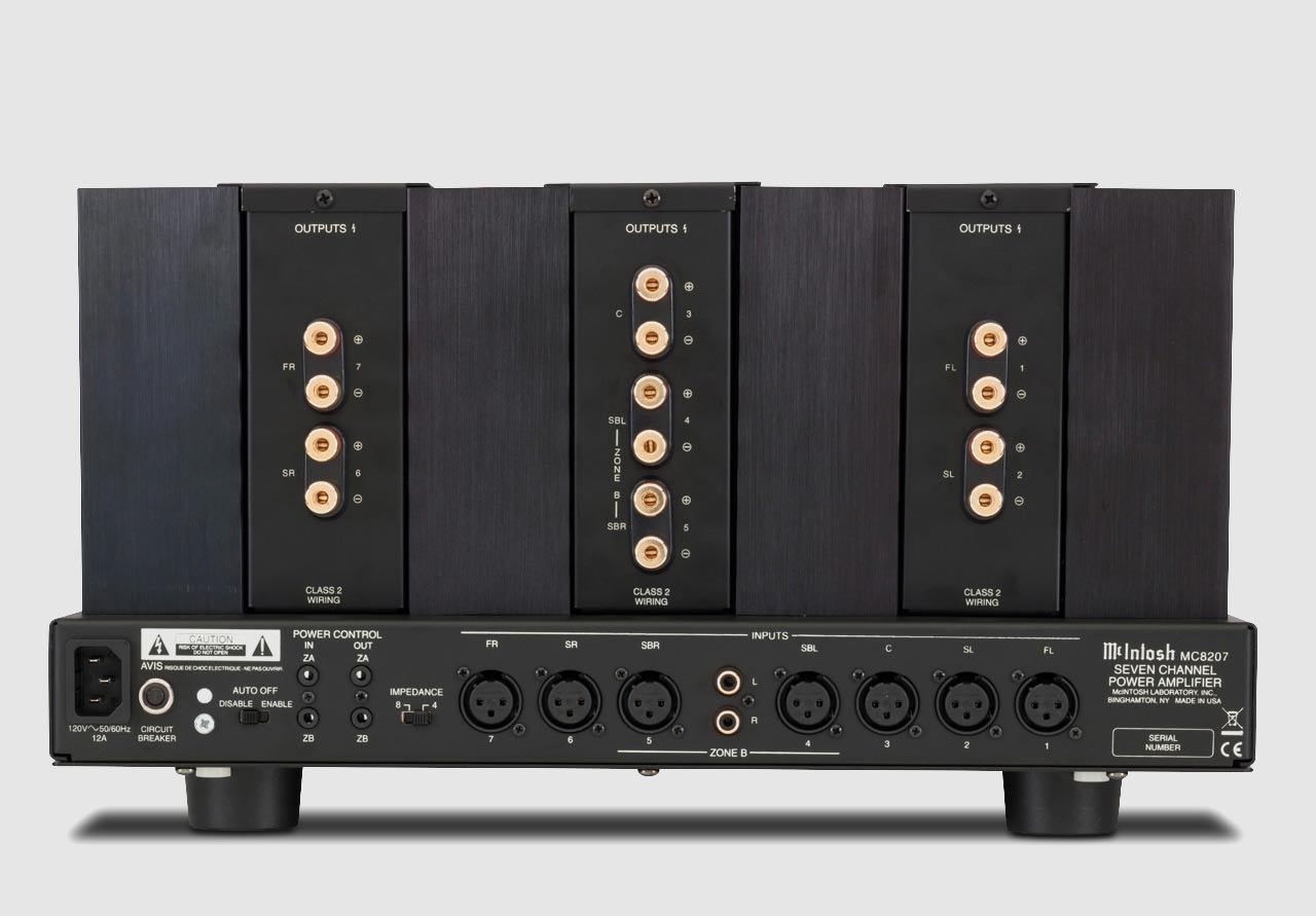 Многоканальный усилитель McIntosh MC8207
