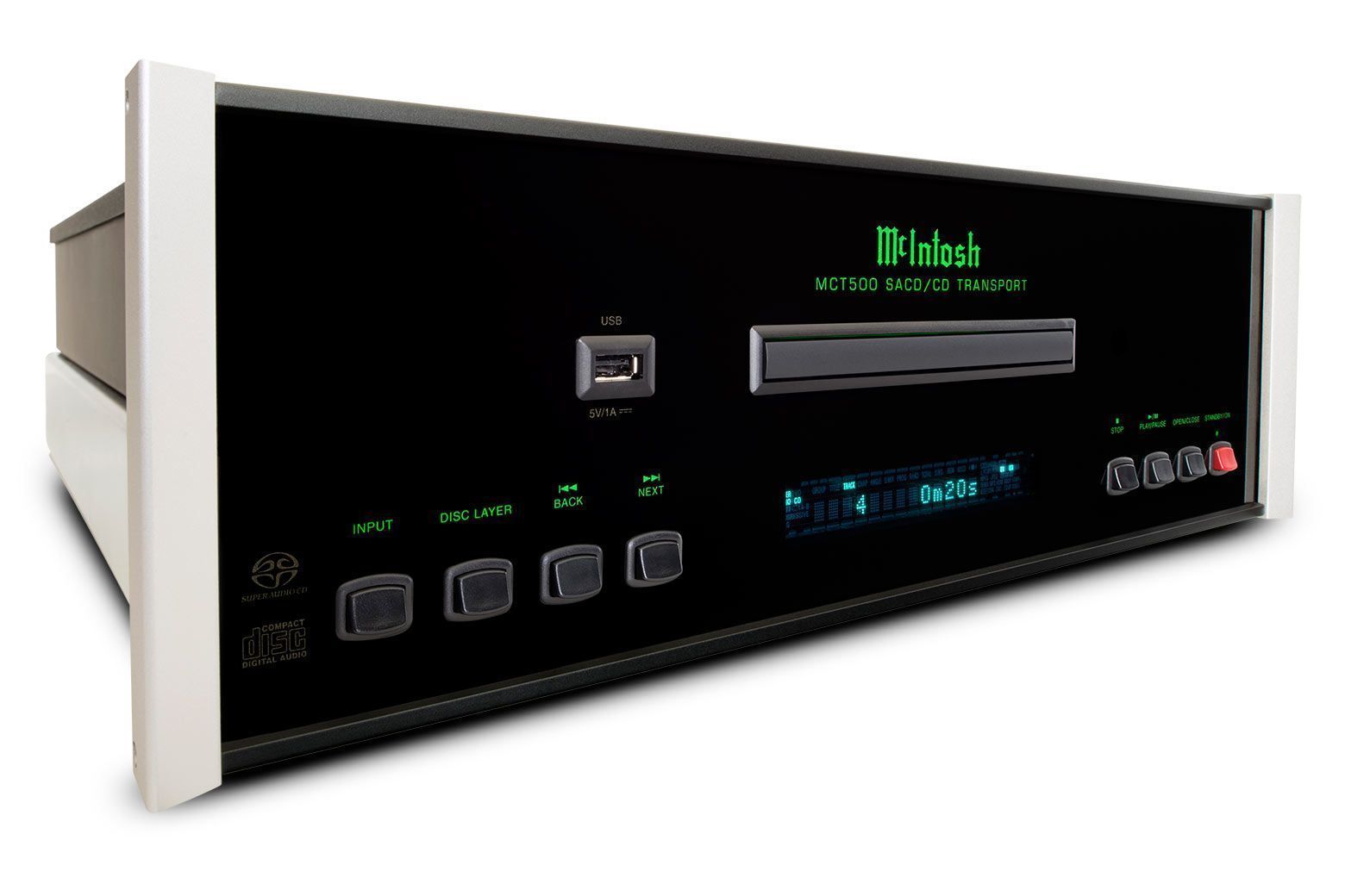 Проигрыватель CD/SACD-транспорт McIntosh MCT500