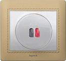 Розетка для акустических систем Legrand Galea Life Leather Havan