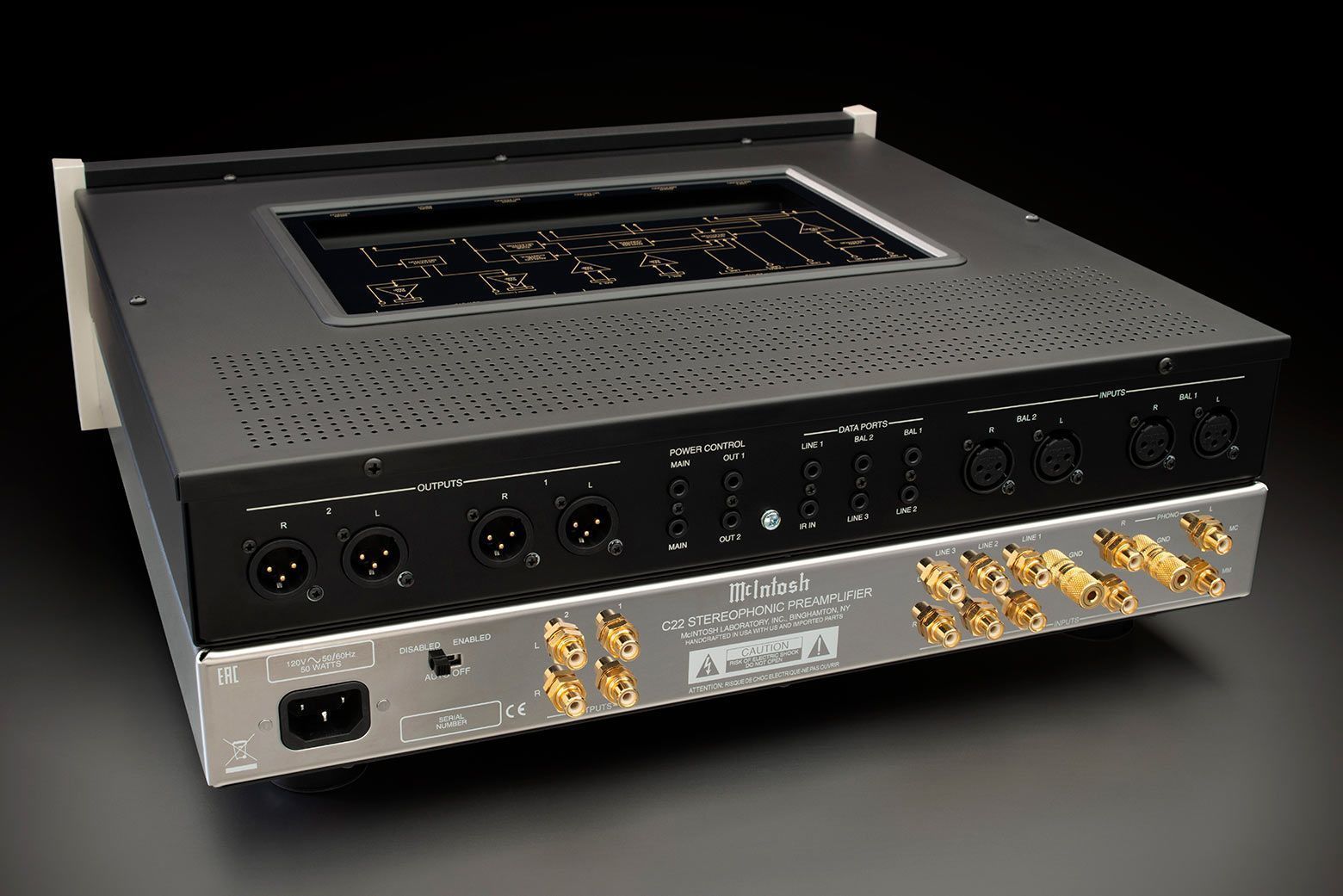 Ламповый предусилитель McIntosh C22 MkV