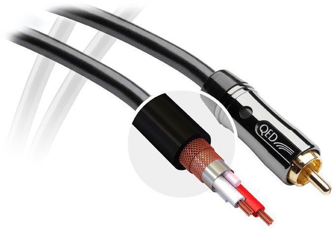 Сабвуферный кабель QED (QE6302) Performance Subwoofer 10m