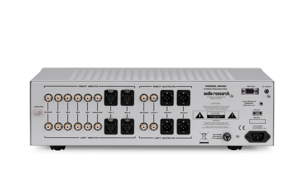 Предварительный усилитель AUDIO RESEARCH SP20 BLACK