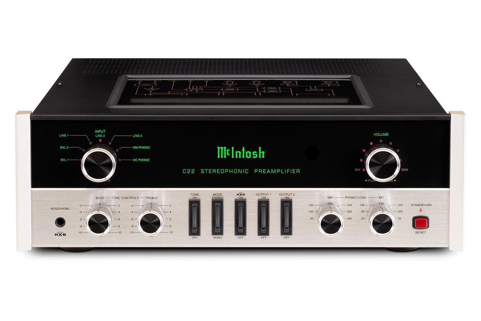 Ламповый предусилитель McIntosh C22 MkV