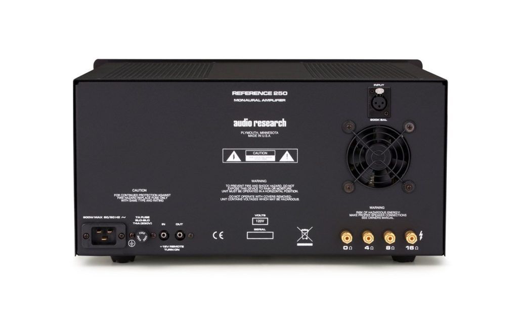 Усилитель мощности AUDIO RESEARCH REFERENCE 250 SE BLACK