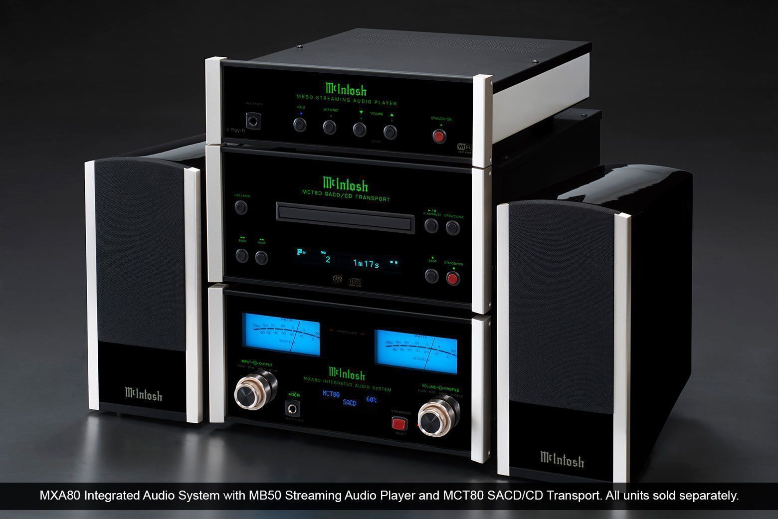 Компактный CD/SACD-транспорт Mcintosh MCT80