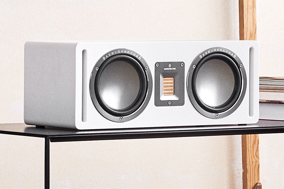 Центральный канал Audiovector QR C White Silk