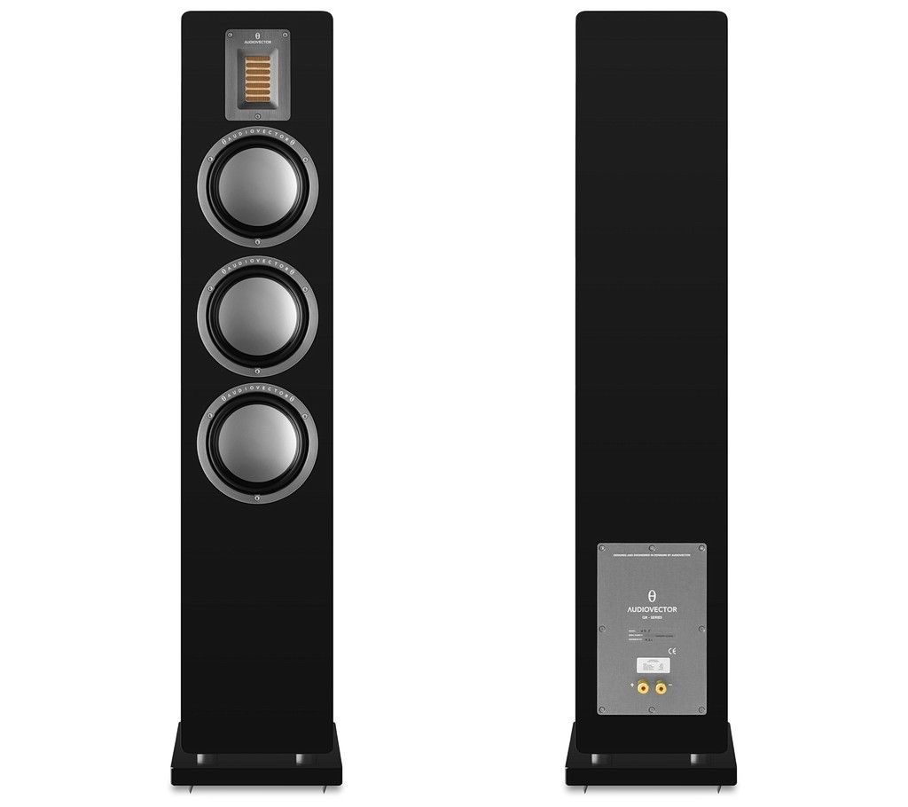 Напольная акустика AudioVector QR 5 Black Piano (пара)