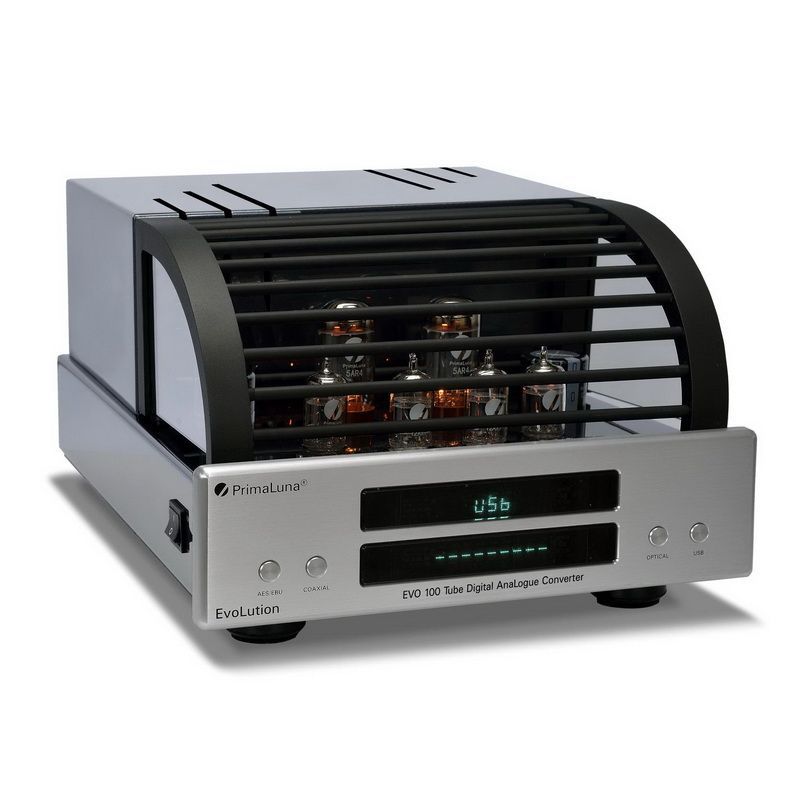 Ламповый ЦАП Primaluna EVO 100 Tube DAC silver
