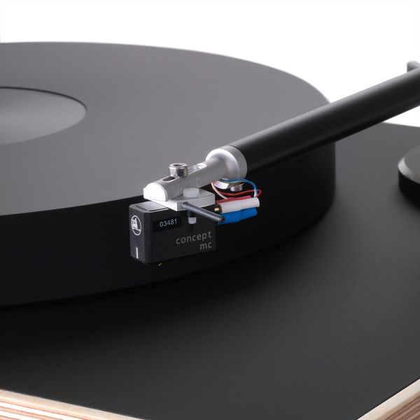 Проигрыватель винила Clearaudio Concept MM, Black/Silver