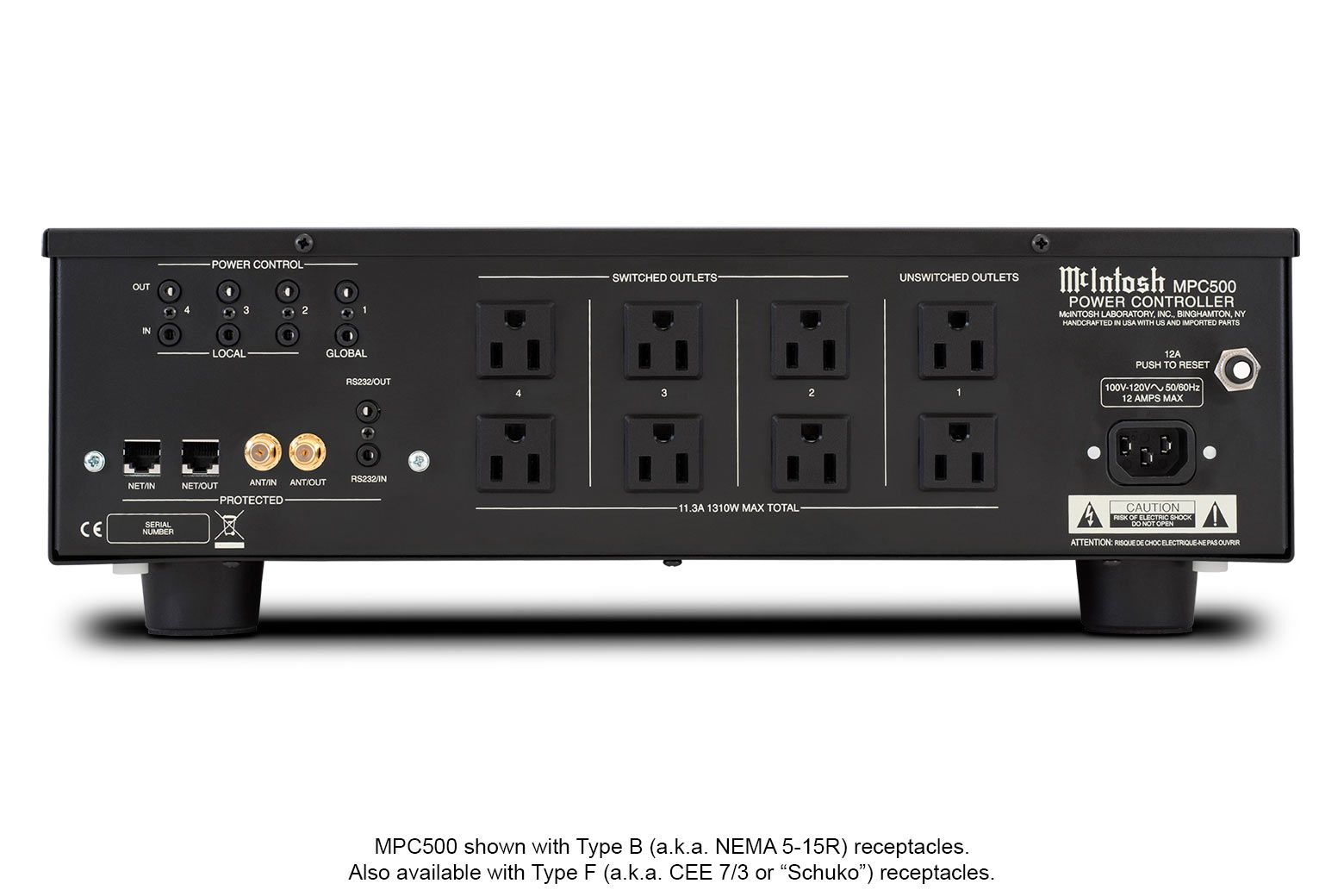 Фильтр-стабилизатор напряжения электрической сети McIntosh MPC500