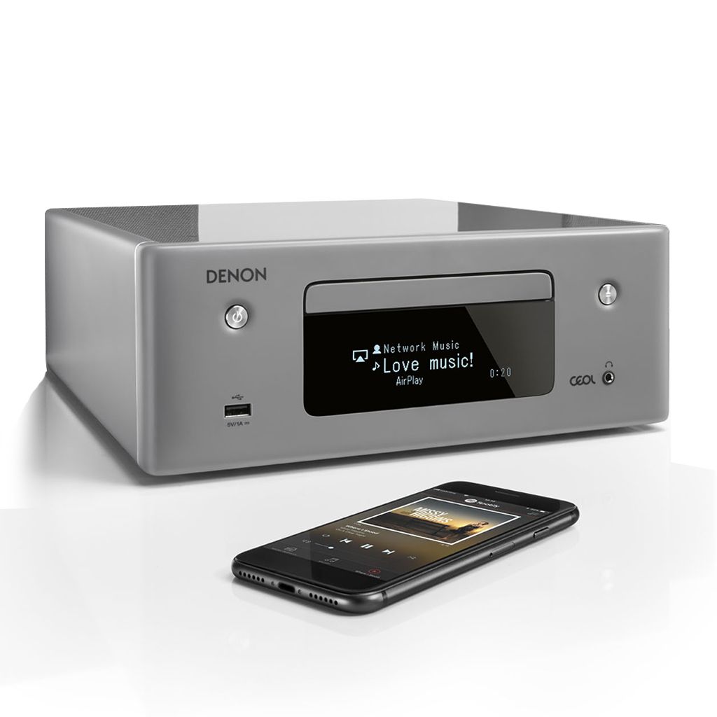 CD ресивер Denon RCD-N10 Grey