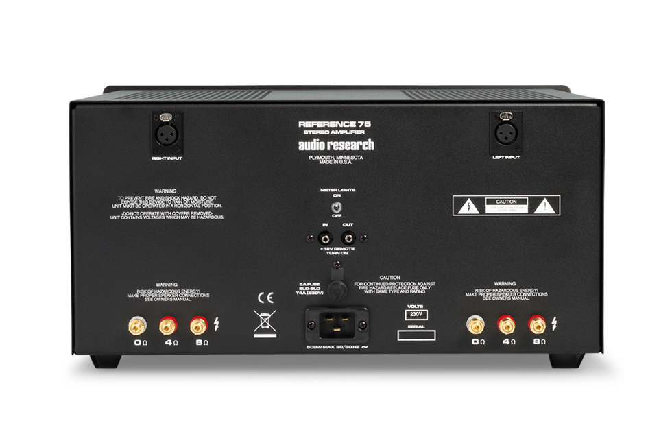 Усилитель мощности AUDIO RESEARCH REFERENCE 75 SE BLACK