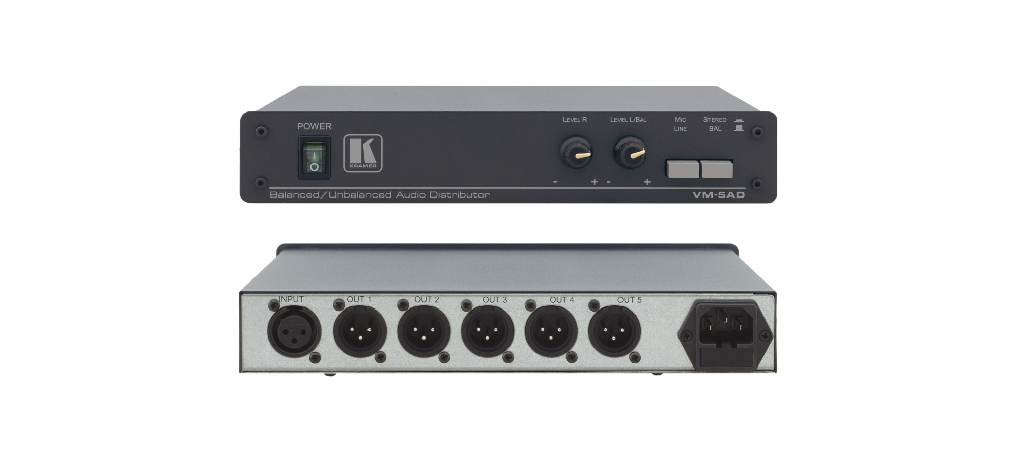 Распределитель - усилитель Kramer VM-5AD