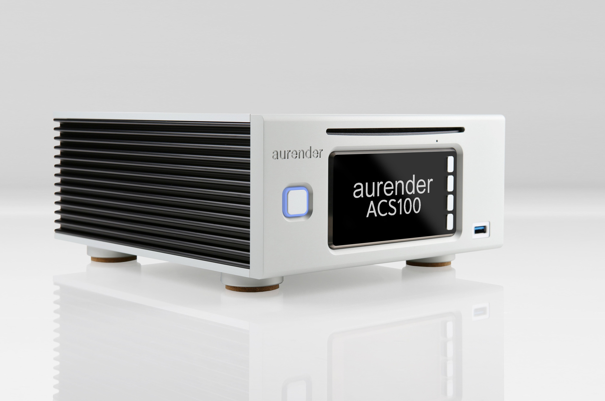 Медиасервер AURENDER ACS100-2T silver