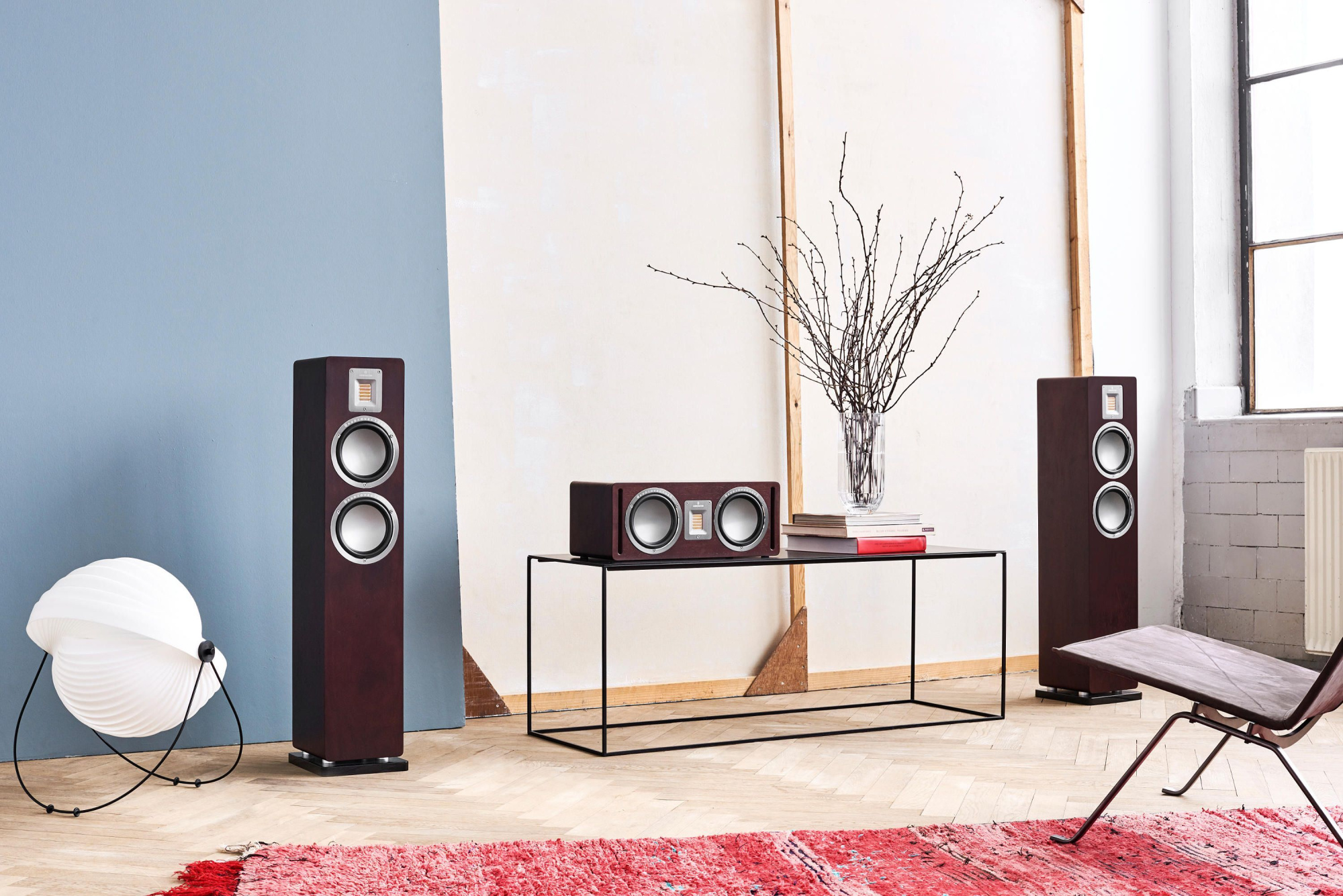 Центральный канал Audiovector QR C Dark Walnut Veneer