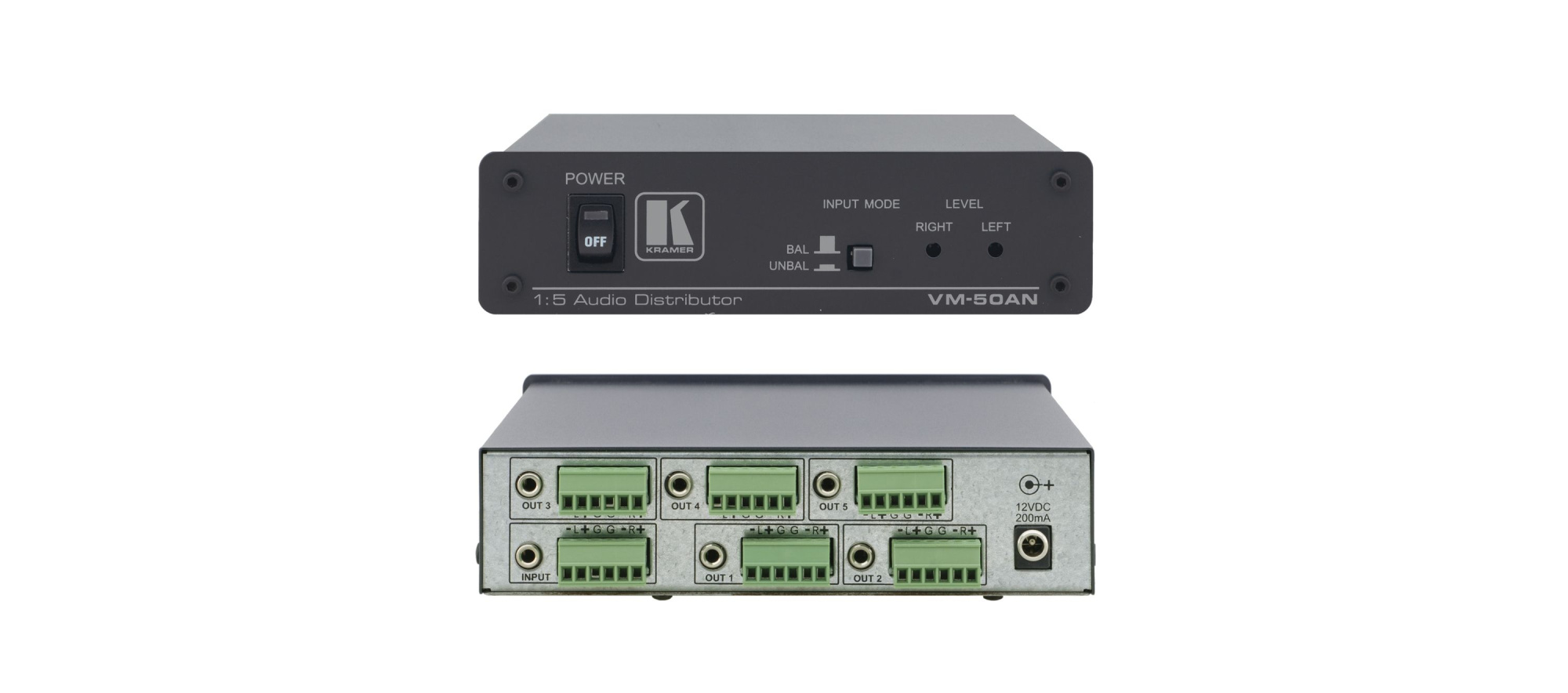Распределитель - усилитель Kramer VM-50AN